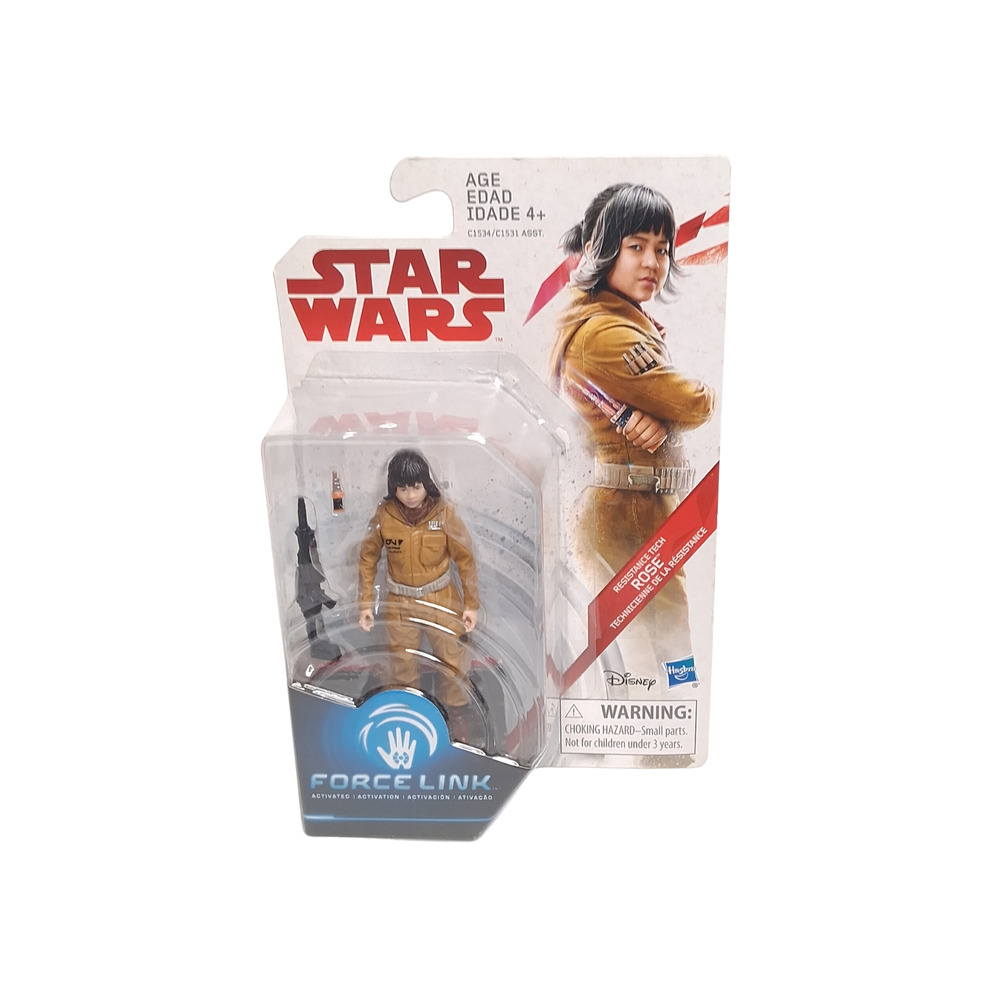 2017 Hasbro Star Wars Resistance Tech Rose Force Link 3.75” Figure On Card
